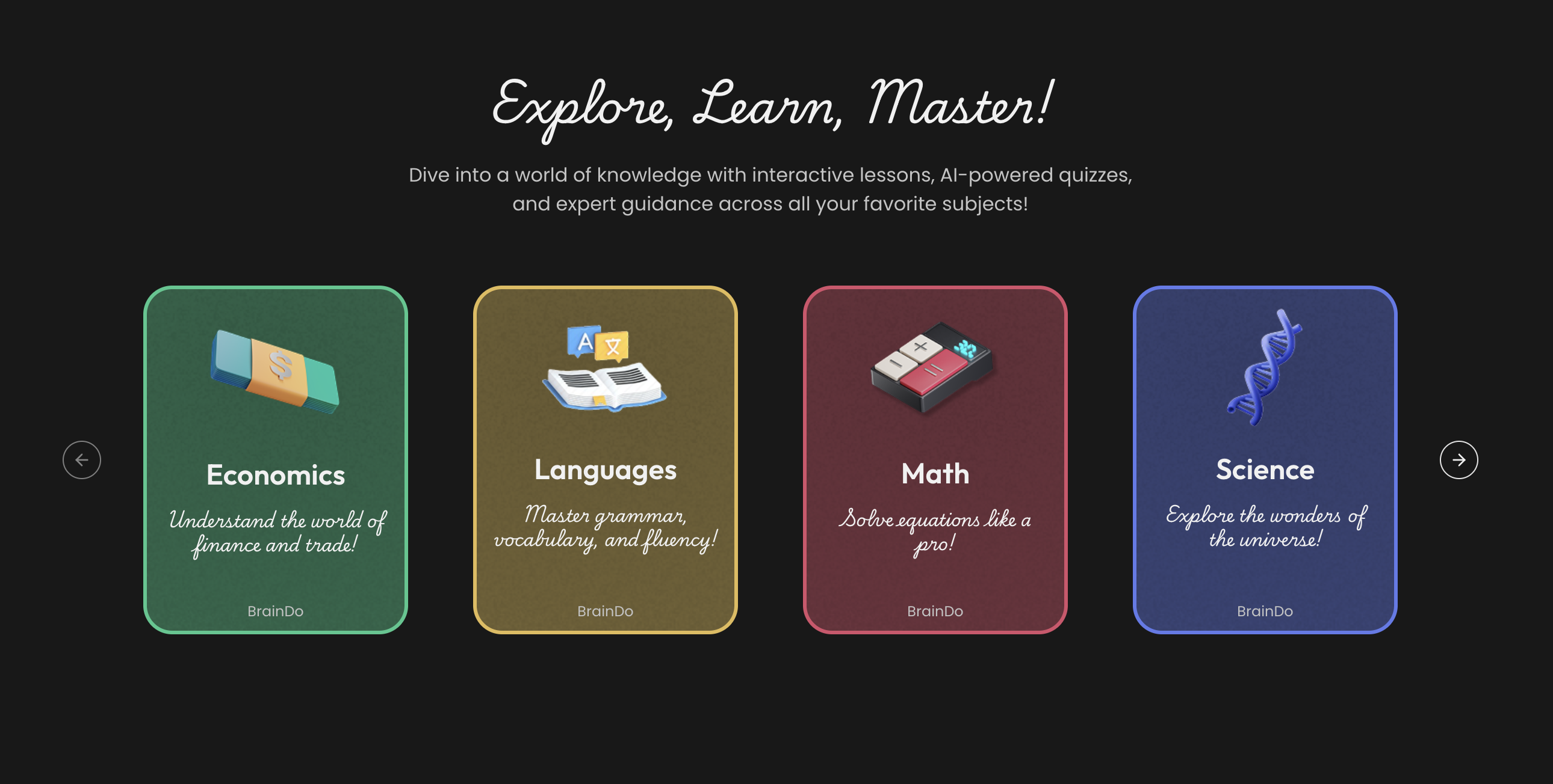 BrainDo Features